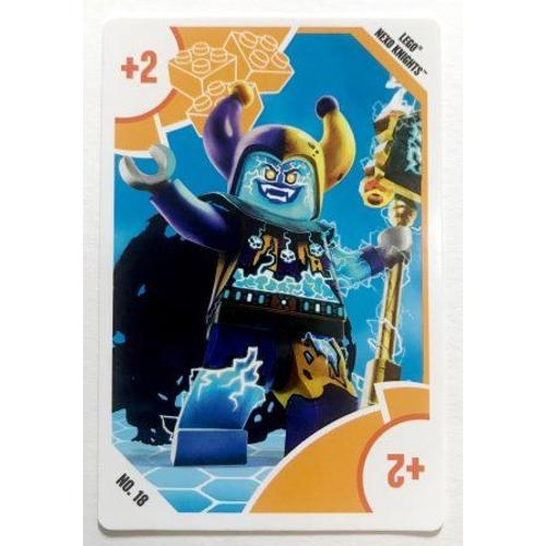 18 Jestro - Lego Nexo Knights - Carte Lego Toys R'us - 2017