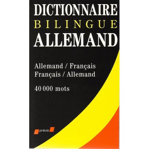 Dictionnaire Bilingue Allemand