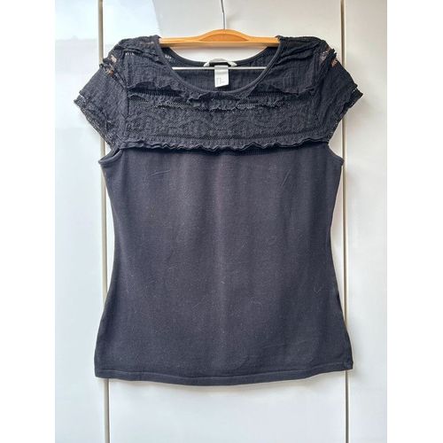Tee-Shirt Noir H&m - Taille M