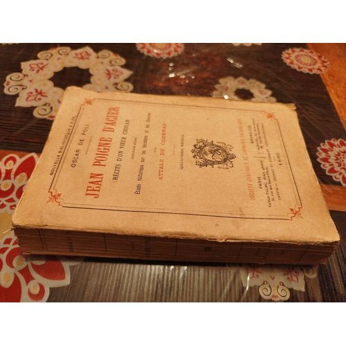 Livre Ancien Et Rare : Jean Poigne D'acier , Récits D'un Vieux Chouan De Oscar De Poli, Précédé D'une Étude Sur Les Vendéens Et Le Schouans Par Attale Du Cournau, 4ème Édition De 1880, 352 Pages