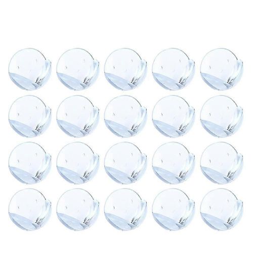 50pcs Clear Corner Guards Table Protecteurs D¿Angle En Forme De Boule Épaissie, Bébé Anti-Collision