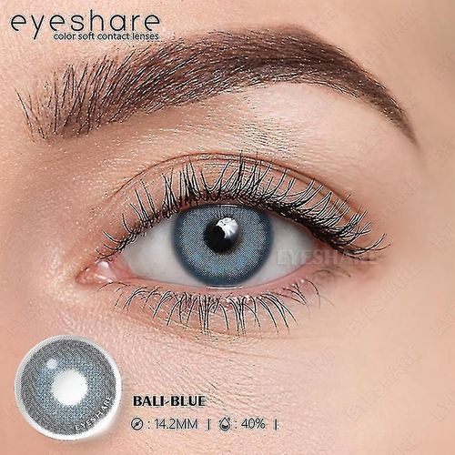 1paire De Lentilles De Contact De Couleur Pour Les Yeux Lentilles Multicolores Lentilles Brunes Naturelles Beauté Mode Lentilles Bleues Contact Vert Yeux