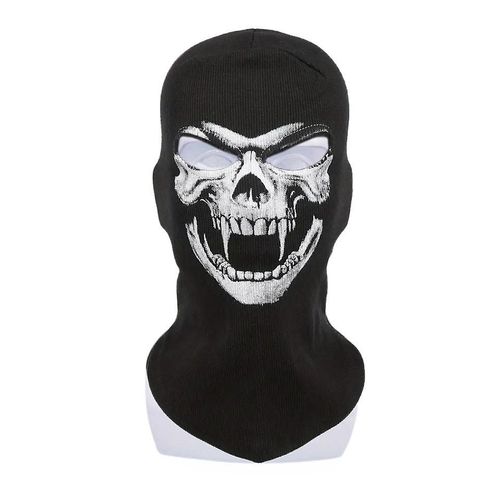 Squelette Crâne Cagoule Fantôme Masques De Mort Halloween Costume Cosplay Plus Chaud Masque Complet