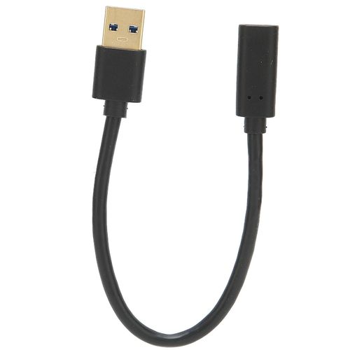 Câble USB Type C 20cm Plaqué Or USBA vers USBC Adaptateur De Charge Câble de Données pour PC Portable