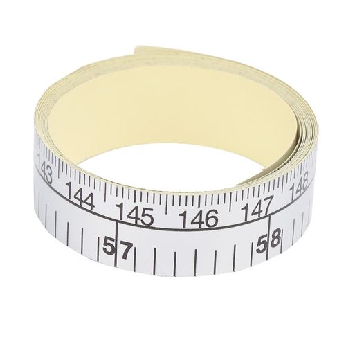 Ruban à mesurer adhésif Double échelle à coudre Règle flexible Mètre souple sur mesure pour table à coudre