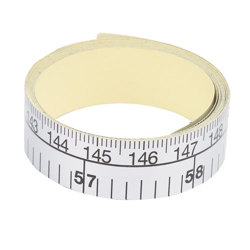 Ruban à mesurer adhésif Double échelle à coudre Règle flexible Mètre souple sur mesure pour table à coudre