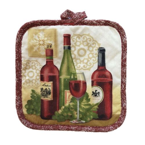 1 pièce 16.5x16.5cm coton à coudre carré résistant à la chaleur support de Pot coussinets de Table napperon de cuisine outil de cuisson