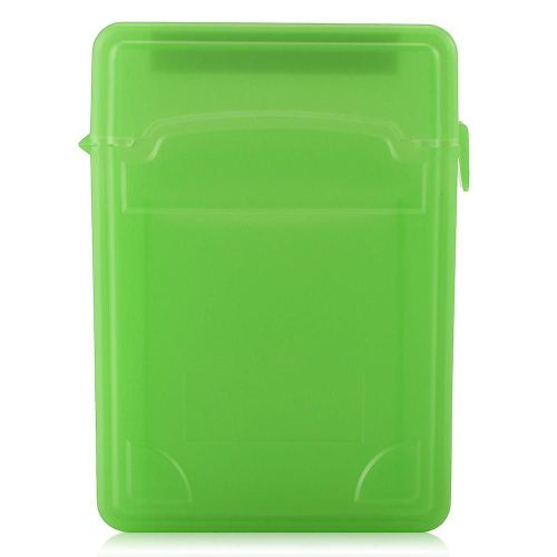 2.5 Pouces HDD / SSD Protection Antichoc Boîtier Boîte De Rangement Anti Statique Étiquette Boîtier Vert