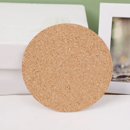 Dessous De Verre Rond En Liège Antidérapant Durable,Porte-Tasse En Bois Naturel,Polymères De Tasse,Thé,Café,Boissons,Décor De Table,Bricolage,Ustensiles De Cuisine,10 Pièces