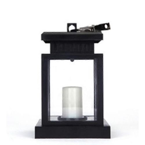 Lanterne Solaire Avec Bougie Led, Lanterne Solaire Et Bougie Pour L¿Extérieur, Effet Scintillant, Lanterne Solaire Led Avec Bougies, Lampes De Décoration Pour Jardin, T