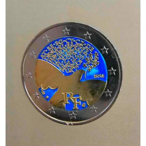 France 2015 - 2 Euros Commemorative - Paix En Europe - Couleur - In Farbe - Colored - Coloriert