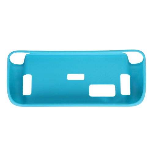 Étui De Protection Pour Console De Jeu Housse De Console En Tpu Souple Antichoc Pour Steam Deck Bleu