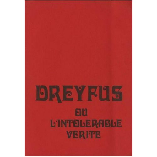 Dreyfus Ou L'intolérable Vérité, Dossier Presse, Jean Chérasse, Jean-Claude Brialy, Colette Lecourt