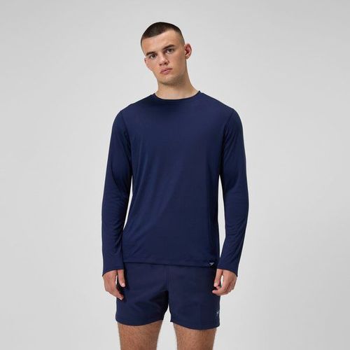 Maillot De Bain À Manches Longues, Hommes, Bleu Marine