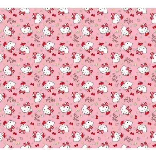Set De Rideaux - Hello Kitty - 2 Pièces - Rose - Tamisant - Intérieur