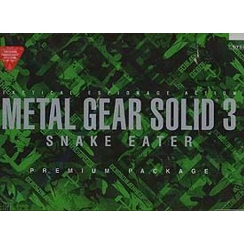 Metal Gear Solid 3 Snake Eater Premium Package Collector PS2 | Rakuten