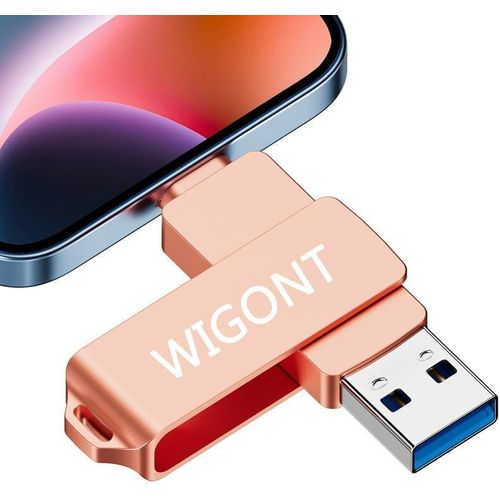 Clé Usb Pour Iphone Cle Usb 64 Go, Clé Usb Pour Économ R Plus De Photos Et De Vidéos. Cle Usb Pour Iphone Aucune Application. Clef Usb Pour Iphone Compatible Avec Les I0S/Ipad/Android.[X1424]