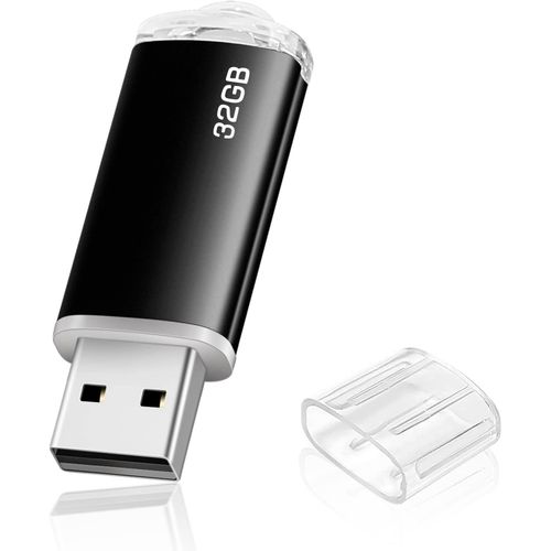 Clé Usb32Gb Pen Drive 32Gb Usb Flash Drive Memory Stick 32Gb(Black)[X1162]