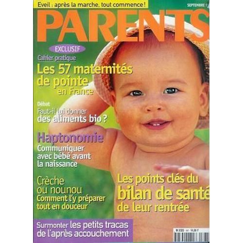 Parents N° 367 : Les Points Clés Du Bilan De Santé De Leur Rentrée