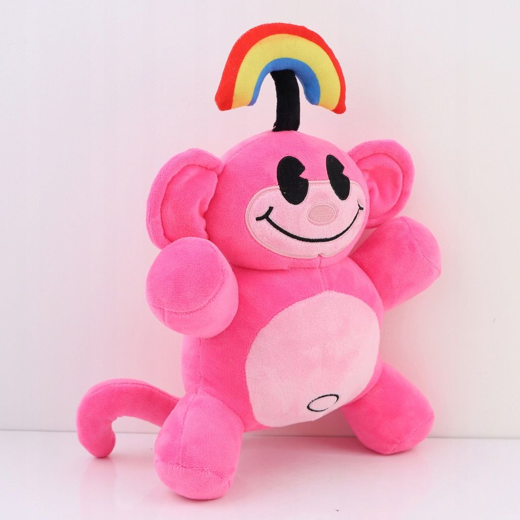 32cm Arc-En-Ciel Singe Kawaii Jouets En Peluche D - 2
