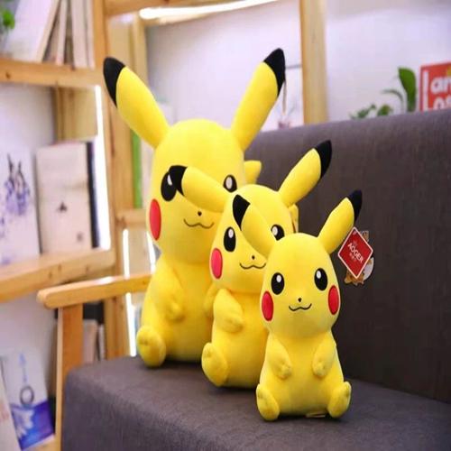 30-80cm Original Pokémon Pikachu En Peluche Avec