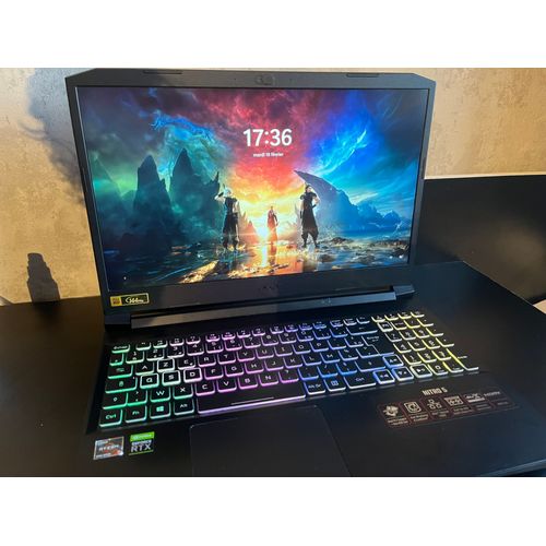 Acer Nitro 5 - 17.3" AMD Ryzen 7-5800H - 3.2 Ghz - Ram 16 Go - SSD 1 To