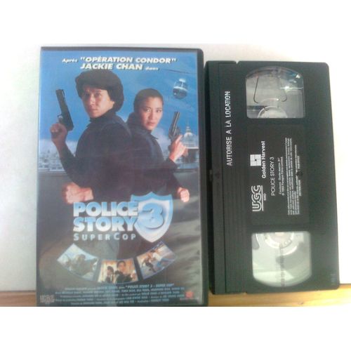 Cassette Vidéo Vhs - Police Story 3 - Jackie Chan