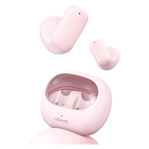 USAMS TD Series TD22 - Écouteurs sans fil avec micro - intra-auriculaire - Bluetooth - rose