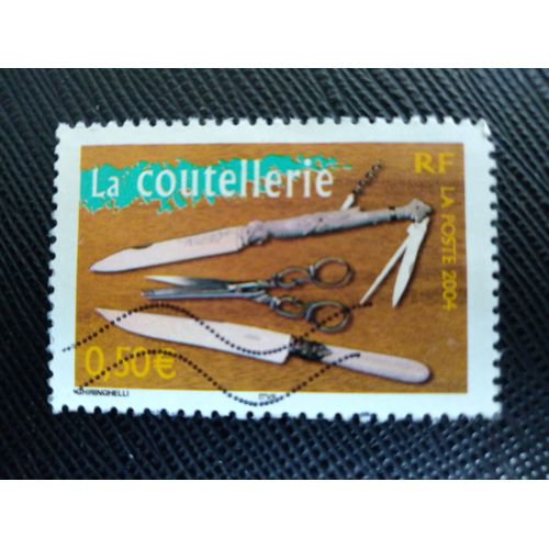Timbre France Yt 3446 Industrie De La Coutellerie 2004 (040209 )