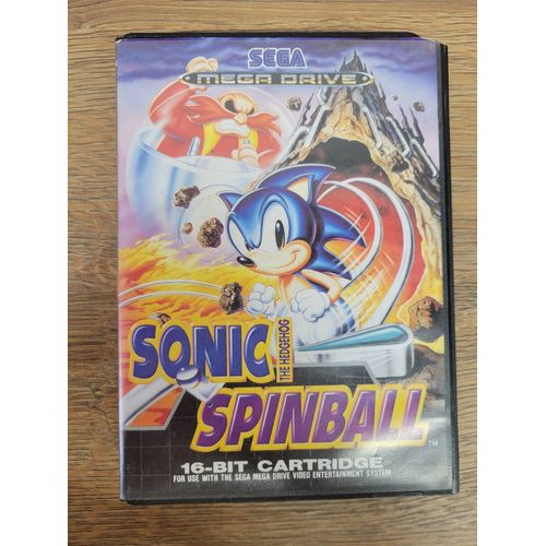 Sega Mega Drive - Sonic The Hedgehoc Spinball