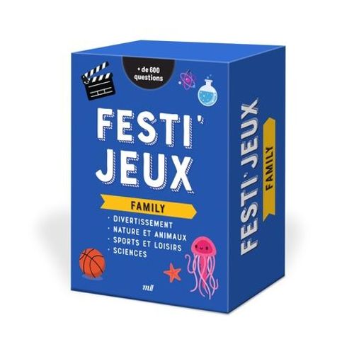 Festi'jeux - Family - Plus De 600 Questions Pour Des Moments Conviviaux !