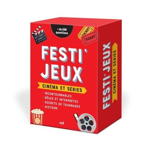 Festi'jeux - Cinéma Et Séries - Plus De 600 Questions Pour Les Fans De Cinéma !