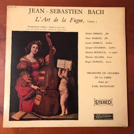 Bach : L'art De La Fugue Volume 1 - Orchestre De La Sarre - Karl Ristenpart