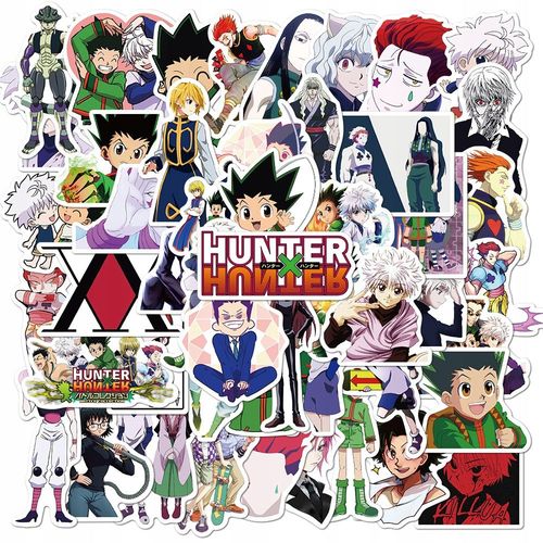 Lot de 100 autocollants Hunter X Hunter sympas