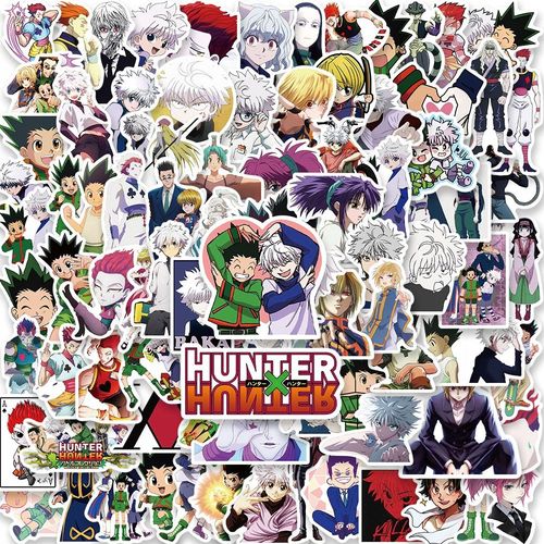 Lot De 100 Autocollants Hunter X Hunter Anime