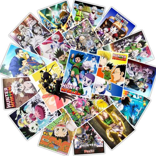 Lot de 100 figurines Hunter x Hunter Adventure en PVC imperméable