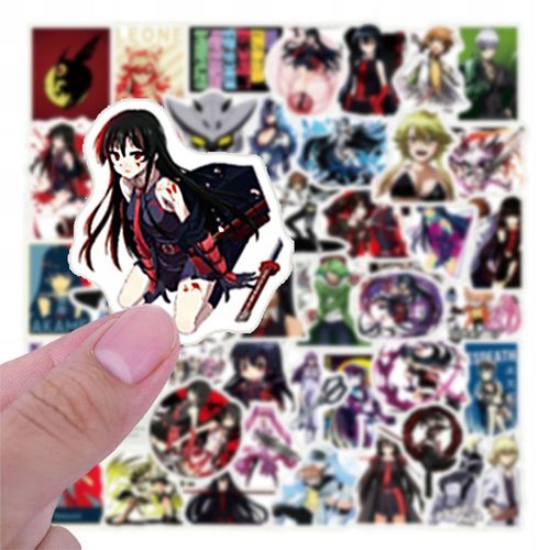 200 Pcs Anime Akame Ga Kill! Autocollants Mine Esde Autocollants De Sport Pour Enfants, Autocollants De Sport Pour Bouteilles D'eau, Autocollants De Bouteilles D'eau Imperméables Pour Garçon