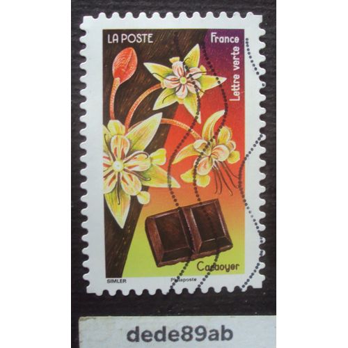 France 2022 Fleurs Et Douceurs . Cacaoyer Y & T 20139 . Oblitéré