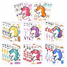 Puzzle 100 pièces de feuilles colorées Licorne Puzzl