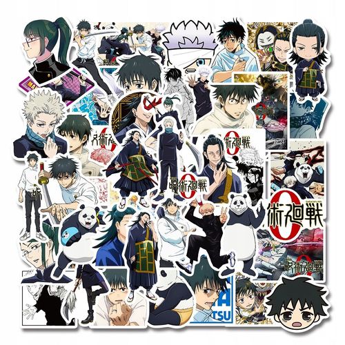 Lot De 100 Autocollants Ju Jutsu Kaisen Anime Gr