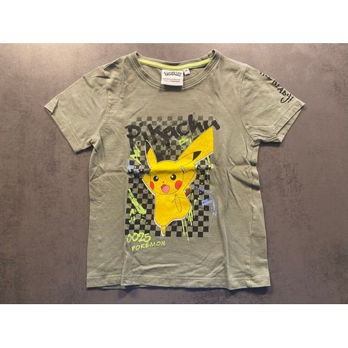 T-Shirt Kaki Pokémon Pikachu La Halle Taille 6 Ans
