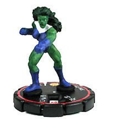 Heroclix - She-Hulk : Clobberin Time #082 - Débutant (Cercle Jaune Sur Le Socle)