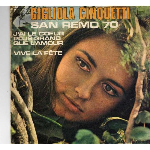 San Remo 1970 - J'ai Le Coeur Plus Grand Que L'amour