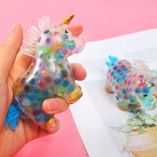 Balle Anti-Stress Licorne Lumineuse Taille