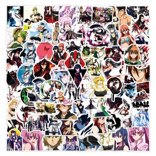 200 Pcs D'akame Ga Kill! Autocollants De Mine D'anime Autocollants De Sport Pour Enfants, Autocollants De Sport Pour Bouteilles D'eau, Autocollants De Bouteilles D'eau Imperméables Pour Garç