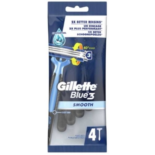 Rasoir Jetable Homme Blue 3 Gillette X4 