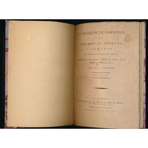 La Marquise De Pompadour Ou Germon Et Juliette