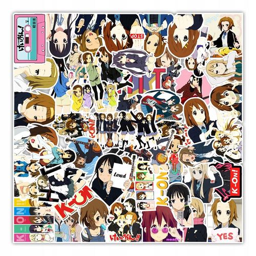 200 Pcs Anime Autocollants K-On Skateboard Guitare Wa Autocollants De Sport Pour Enfants, Autocollants De Sport Pour Bouteilles D'eau, Autocollants De Bouteilles D'eau Imperméables Pour Garç