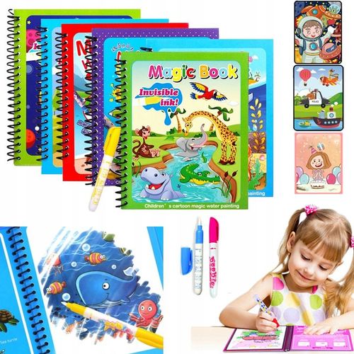 1pcs Jouets Magiques De Figure D'eau De Livre