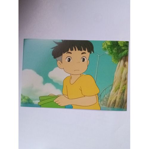 Carte Postale Ponyo Sur La Falaise 14 X 9,5cm Studio Ghibli Miyazaki Cinéma Animé